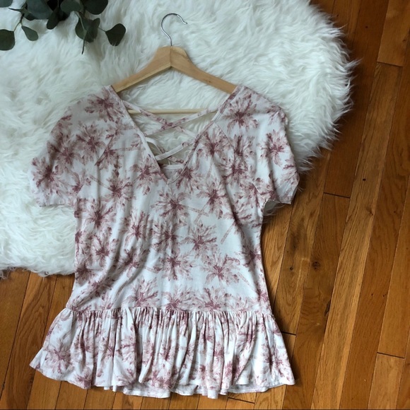 NWT Lucky Brand tropical Top - Picture 6 of 6